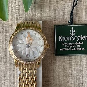 Stainless & DIAMOND Watch AUTOMATIC 🔆 Self-winding Womens LADIES German Watch